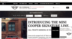 Desktop Screenshot of birminghammini.com
